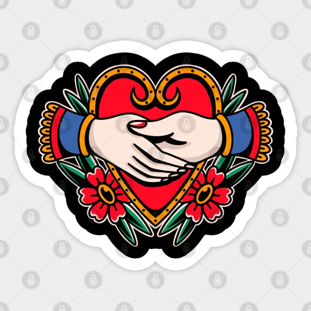 HAND LOVE Sticker by ILLUSTRA.13